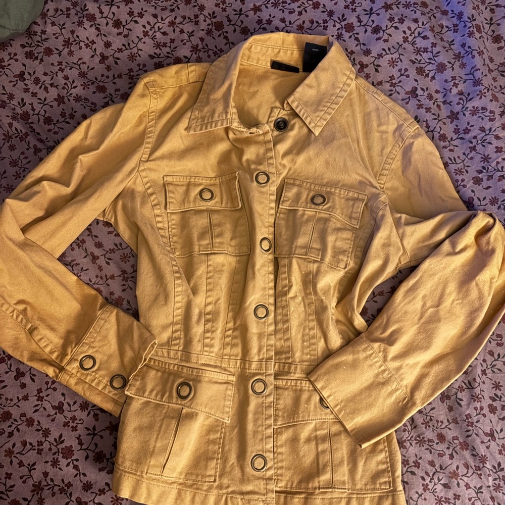 a.n.a Women's Utility Jacket in Tan